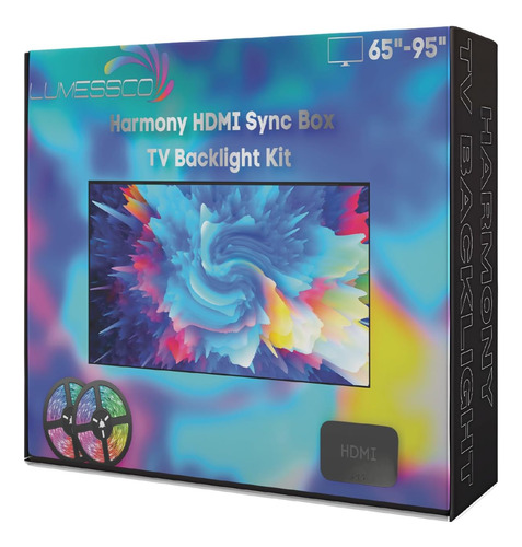 Lumessco Hdmi Tv Backlight Sync Box Box Kit - Rgb Circuito I