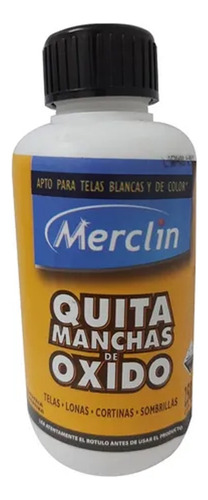 Quita Manchas De Oxido Textil Instantanea 250 Ml Merclin Mm