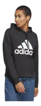 Comprar Moletom adidas Feminino Big Logo Com Bolso E Capuz Preto