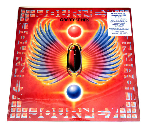 Vinilo Journey Greatest Hits Nuevo Sellado