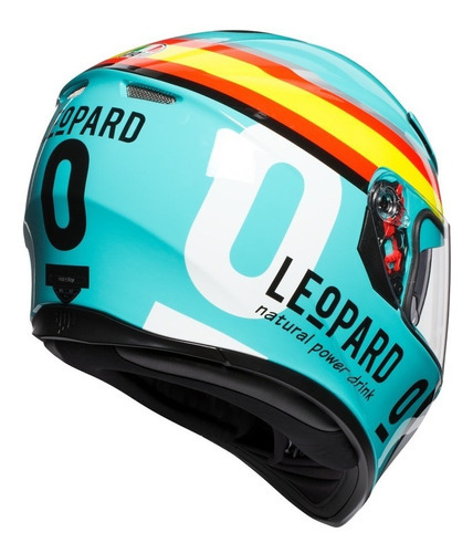 Casco Agv K-3 Sv Replica Mir 2017 Certificado Ece2205 Sharp Color Azul/amarillo Tamaño Del Casco L (59 - 60 Cm