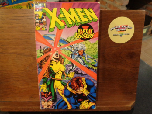 X-men Deadly Reunions Vhs Usa Marvel Comics