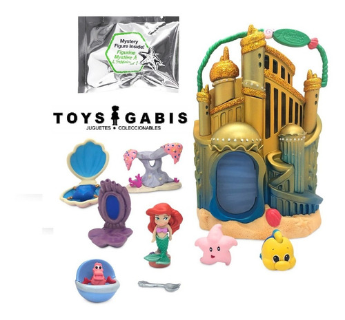 The Little Mermaid Ariel Palace Playset Sirenita Animators