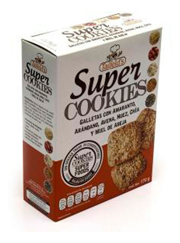 Galleta Taifeld's Super Cookies Amaranto con Nuez 170g