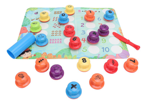 Juego De Sellos De Arcilla Diy Para Niños, Juguete Ligero Y