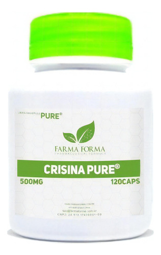 Suplemento em cápsula Farma Forma  Crisina Pure