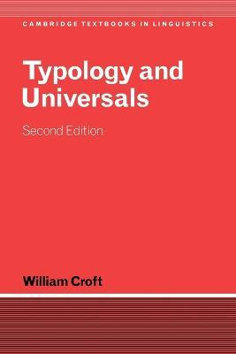 Libro Cambridge Textbooks In Linguistics: Typology And Un...