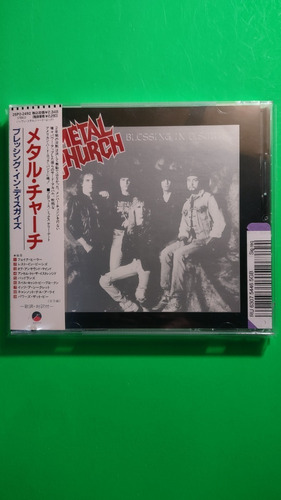 Metal Church - Blessing In Disguise (cd Álbum, 1989 Japón)