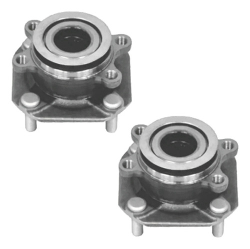 2 Mazas Delanteras C/baleros Sin Abs Nissan Sentra 07-12 B16