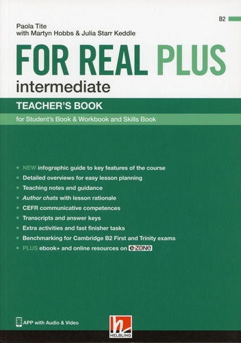 For Real Plus - Intermediate B2 Tch's