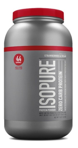 Isopure Original Zero Carb 3 Lbs Nature´s Best