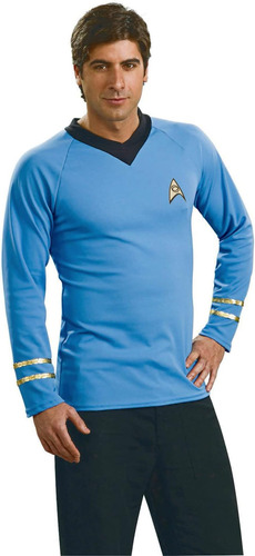 Rubies Para Hombre Classic Star Trek Deluxe Spock Shirt Disf