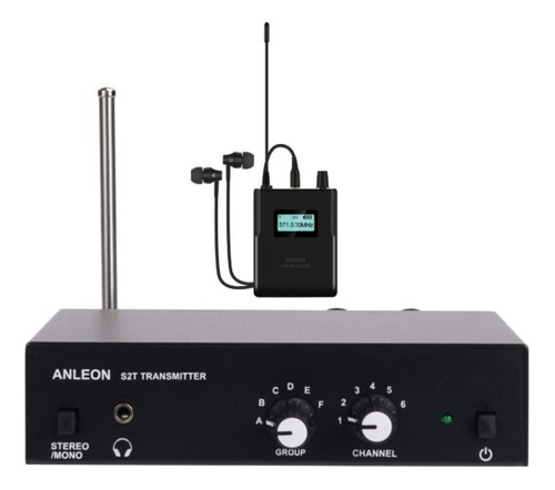 Retorno Palco Sem Fio Fone In Ear Anleon S2  Anatel Monitor