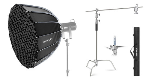 Softbox Bowens Mount Para Iluminación Continua De Video