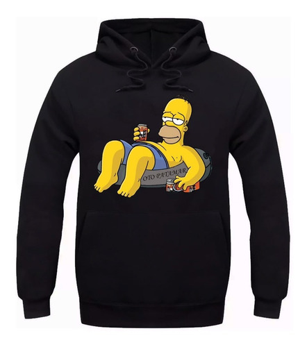 Moletom Simpsons Engraçado Oto Patamar Desenho Canguru Blusa