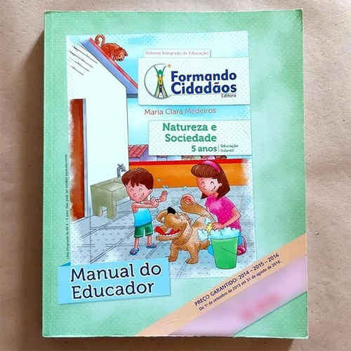 Livro Formando Cidadãos Natureza E Sociedade 5 Anos Manual Educador 2014 S2