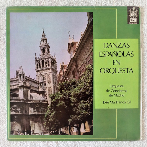 Danzas Españolas En Orquesta Lp Falla Albeniz Granados Turin