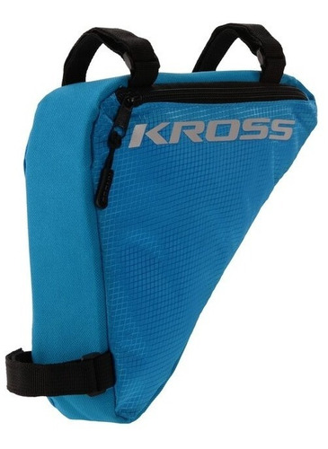 Bolso Triangulo Bicicleta Para Cuadro Kross Azul