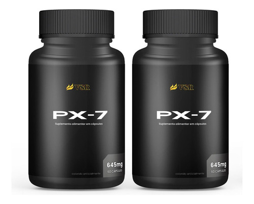 Px-7 60 Capsulas - Suplemento Alimentar 1 Pote Sabor Parcelamos Em 12x No Cartão E Boleto