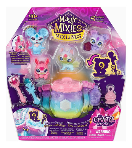 My Magic Mixies Mixlings Mega Pack Magical Rainbow Deluxe