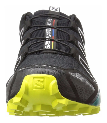 Zapatilla Salomon Speedcross 4 Negra-amarilla Trail Running | Envío gratis