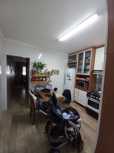 Imagem 25 de 30 de Sobrado + Edícula Total 03 Quartos, 02 Salas, 02 Cozinhas, Espaço Gourmet, 02 Vagas Cobertas À Venda, 169 M² - Vila Camilópolis - Santo André/sp - So0470