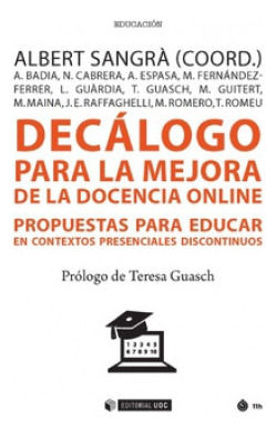 Libro Decálogo Para La Mejora De La Docencia Online. Propues