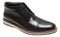 Comprar Botita De Cuero Hombre Democrata Oliver 273201