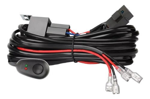Imagen 3 de 10 de Neblineros Focos Cree Led 12/80v + Cableado Ramal 2 Metros