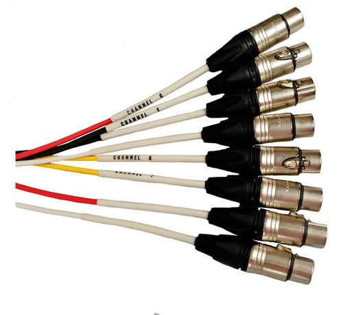 Rapcohorizon 40nmt8 Multitrak (snake) 8 Ch 12 Mt Neutrik