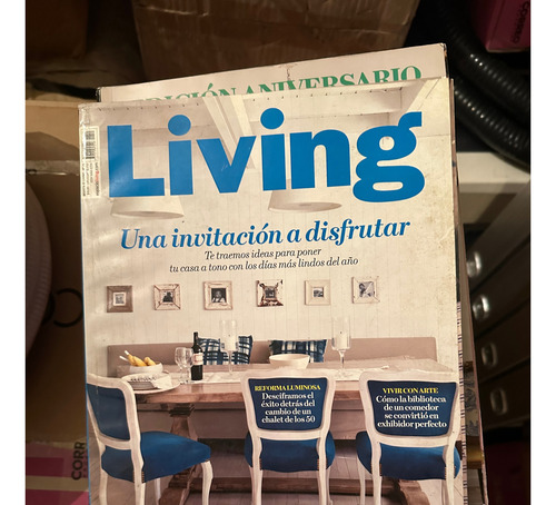 Lote De 8 Revistas Living Baños Y Cocina (Usado)