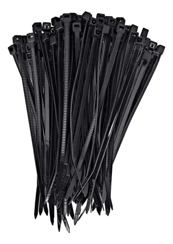 X1000 Precintos Plasticos 15 Cm Largo X 3.6 Mm Ancho Bolsa