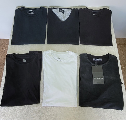 Lote Remeras Y Camisas Varias Marcas Excelente Estado Hombre