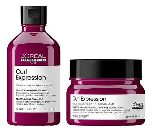 L'oréal Pro Curl Expressi Shampoo Anti-resíduos Máscara Rich