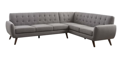 Acme Furniture Ac-52765 Sofá, Lino Gris Claro