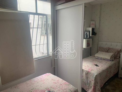 Apartamento Com 3 Dormitórios À Venda, 80 M² Por R$ 450.000,00 - Icaraí - Niterói/rj - Ap1144