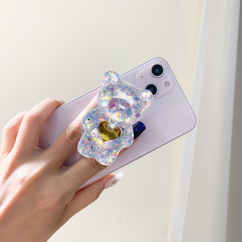 Nuevo Soporte For Teléfono Móvil 3d Con Forma De Oso, Color