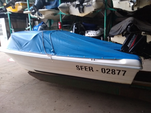 Bahamas 400 Bote Pescador Lancha Merc 15hp Super 40 Horas