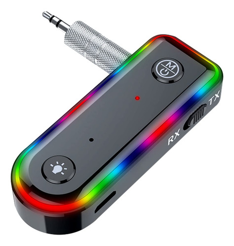 2 En 1 Receptor Transmisor Bluetooth 5.3 De Coche,