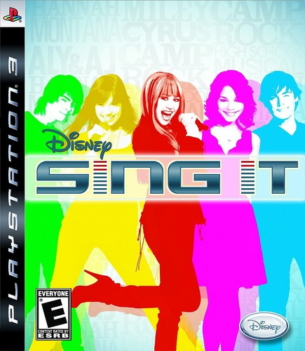 Play 3: Disney Sing It - Original E Lacrado Com Nota Fiscal!