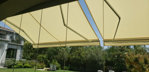 Imagen 4 de 9 de Toldo Proyectante Retractil Semicofre 3,5x2,5 Oferta Diystor