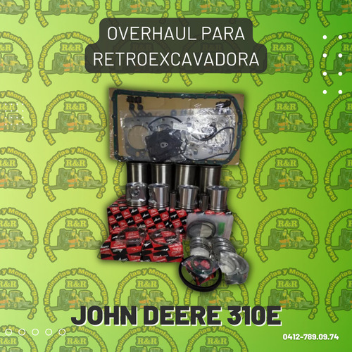 Overhaul Para Retroexcavadora John Deere310e