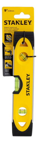 Nivel Magnetico Torpedo Alto Impacto 23cm 9 Stanley