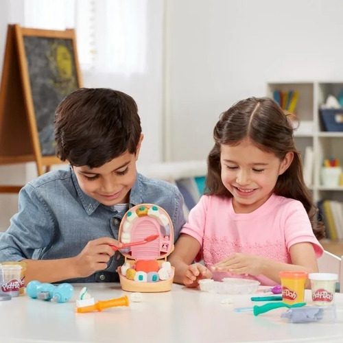 Imagen 5 de 8 de Play-doh El Dentista Bromista Masa B5520 Hasbro Original