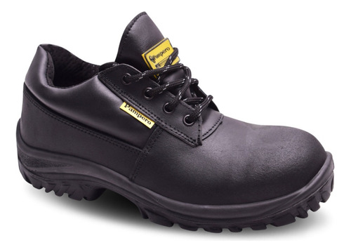 Imagen 1 de 7 de Zapatos De Seguridad Pampero C/ Puntera De Acero Art.609