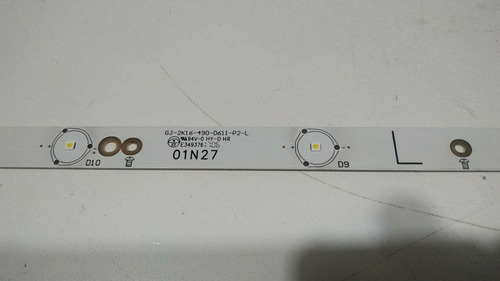 Tira Led Tramo L Philips 49pfg5501 01n27 5 Leds 3 Volt 45,7