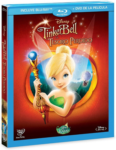 Tinker Bell Y El Tesoro Perdido | Blu Ray + Dvd