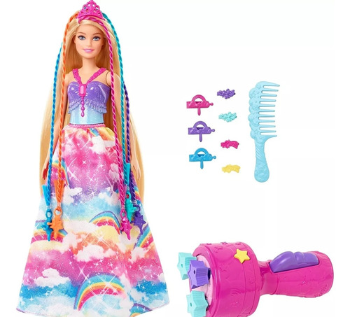 Muñeca Barbie Dreamtopia Trenzas Mágicas
