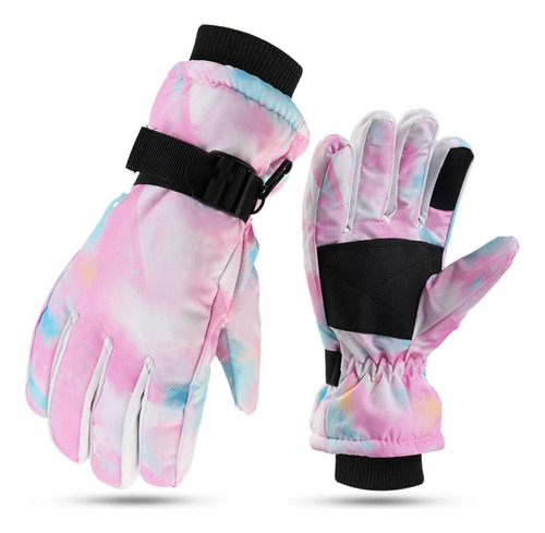 Guantes De Esquí Con Pantalla Táctil, Guantes De Nieve De Fo