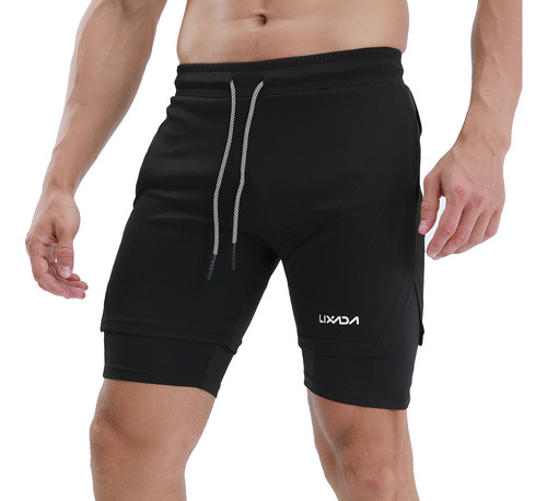 Pantalones Cortos Lixada De Entrenamiento Para Hombre, Panta